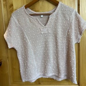 Blu Pepper crop sweater